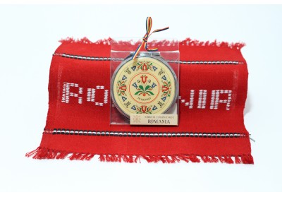 Oglinjoară cu motive folclorice România (multicolor)